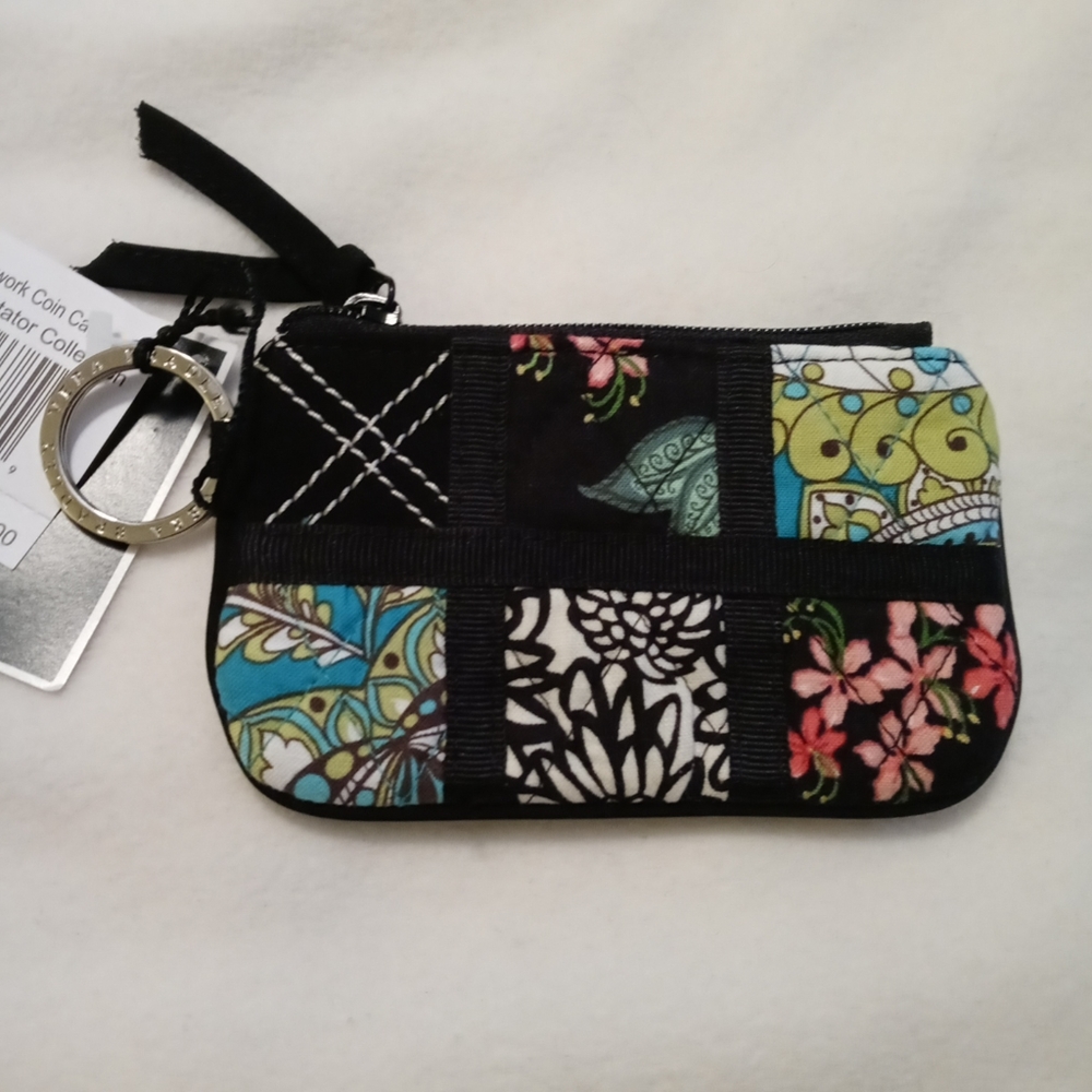 Vera Bradley Coin Case Keychain